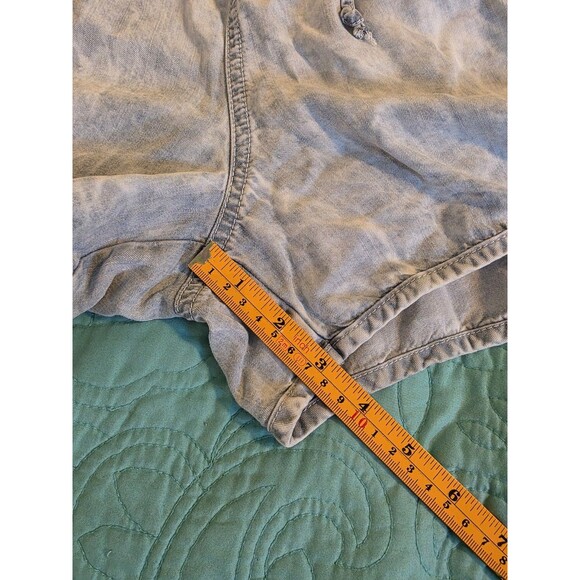Juicy Couture Women's Small Light Blue Lyocell‎ Drawstring Elastic Waist Shorts - Picture 8 of 8